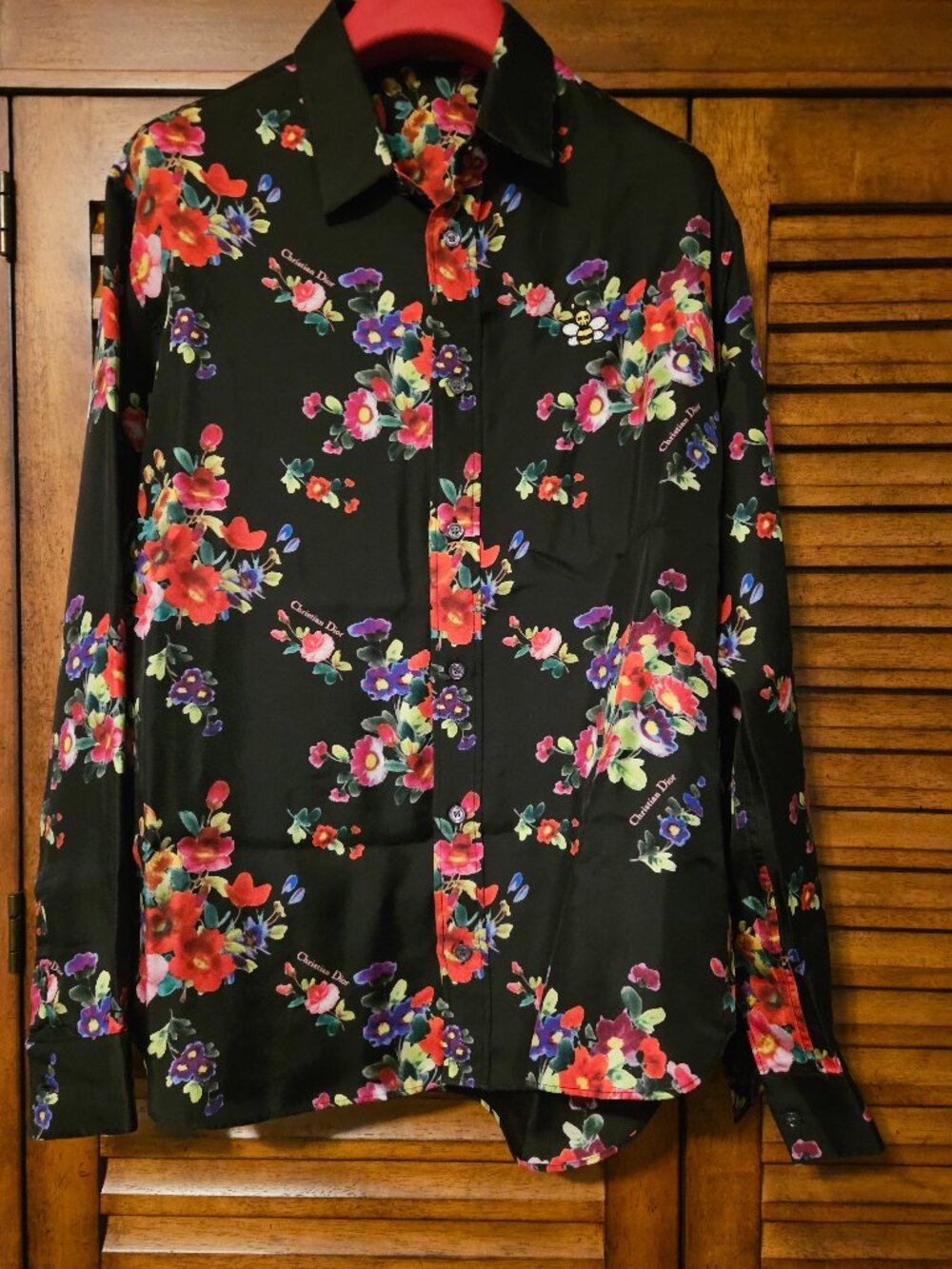 DIOR X KAWS Bee 🐝 shirt Floral design
